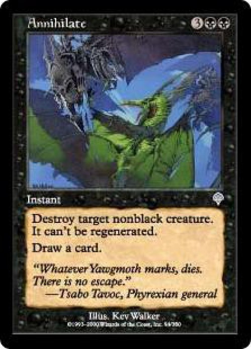 MtG Invasion Uncommon Annihilate #94、ToyWiz、kayou