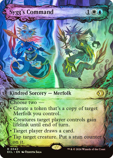 Sygg's Command SGL-MTG-ECL2-342-ENF、Magic: The Gathering、kayou