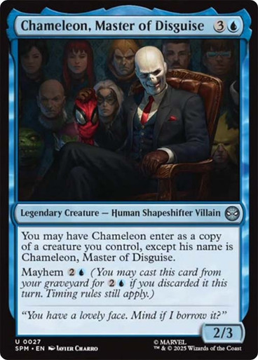 Chameleon, Master of Disguise (SPM-027)、Magic: The Gathering、kayou