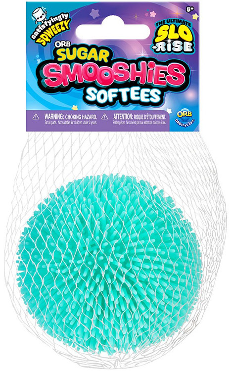Sugar Smooshies Softees TEAL Squishy Toy Ultimate Slo-Rise, Satisfyingly Sqweezy!、ToyWiz、kayou