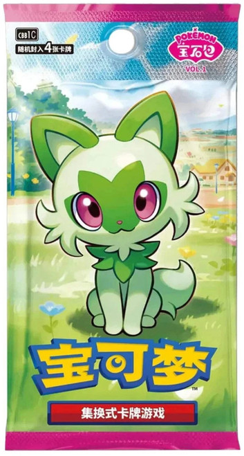 (SIMPLIFIED CHINESE) Pokemon CBB1C Gem Pack Vol 1 Booster Pack、Pokemon、kayou