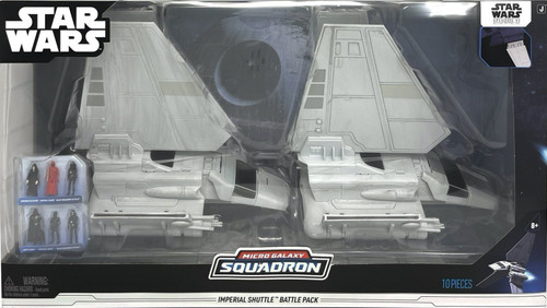 Star Wars Micro Galaxy Squadron Imperial Shuttle Battle Pack Vehicle、ToyWiz、kayou
