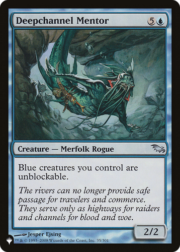 Deepchannel Mentor (LIST-35/301) - The List、Wizards of the Coast、kayou