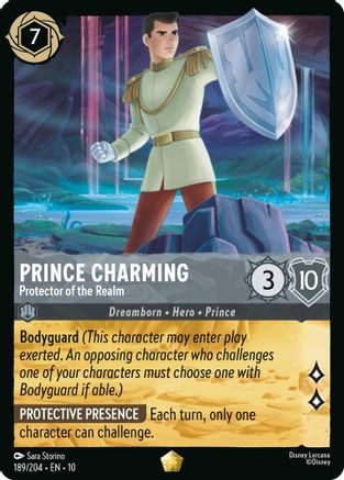 Prince Charming - Protector of the Realm (189/204) - Whispers in the Well Cold Foil、Ravensburger、kayou