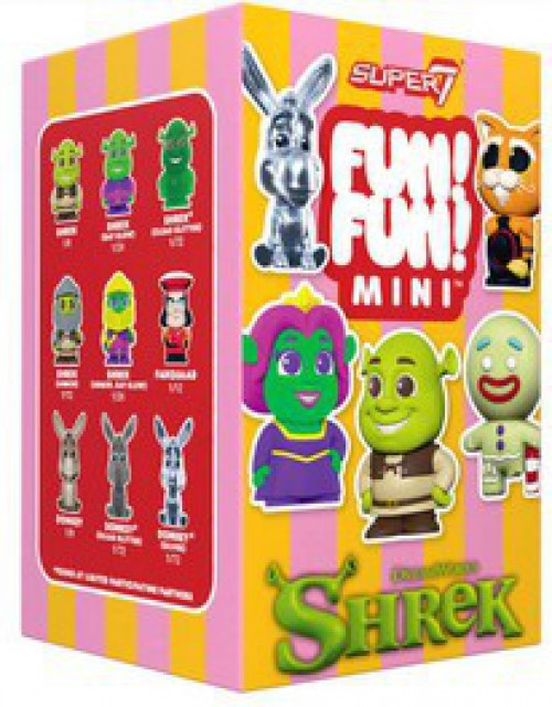 Fun! Fun! Shrek 2.5-Inch Mini Figure Pack 1 RANDOM Figure、ToyWiz、kayou