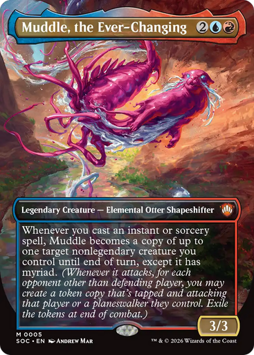 Muddle, the Ever-Changing (Borderless Foil) | Secrets of Strixhaven Commander、Magic: The Gathering、kayou