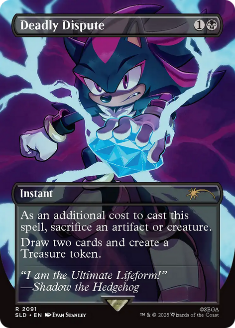 Deadly Dispute (Foil) (Secret Lair - Sonic: Chasing Adventure) | Secret Lair Drops、Magic: The Gathering、kayou