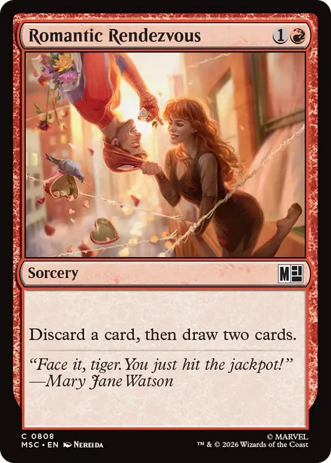 Romantic Rendezvous (Foil) | Marvel Super Heroes Commander、Magic: The Gathering、kayou