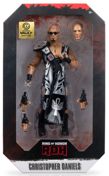 AEW All Elite Wrestling Ring of Honor Christopher Daniels Action Figure、ToyWiz、kayou