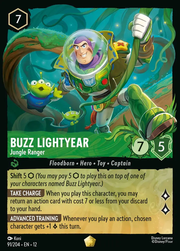 Buzz Lightyear - Jungle Ranger (Foil) | Wilds Unknown、Disney Lorcana、kayou