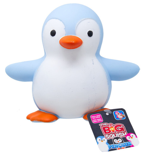 The Big Squish Penguin BLUE 5-Inch Squishy Toy、ToyWiz、kayou