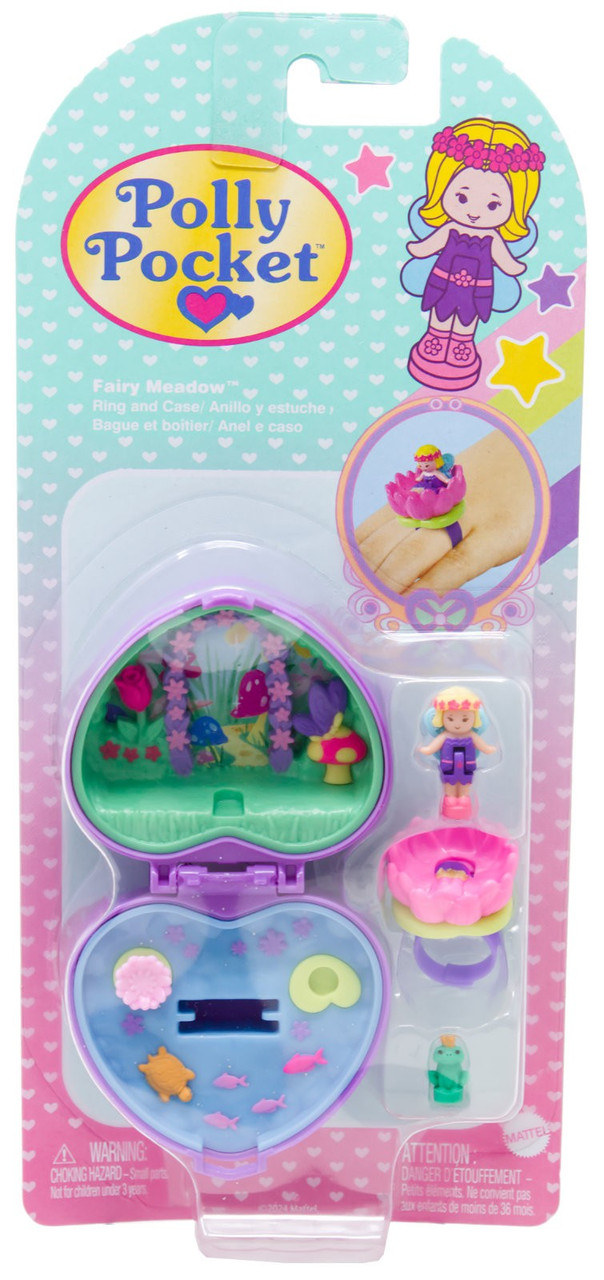 Polly Pocket Fairy Meadow Ring & Case、ToyWiz、kayou