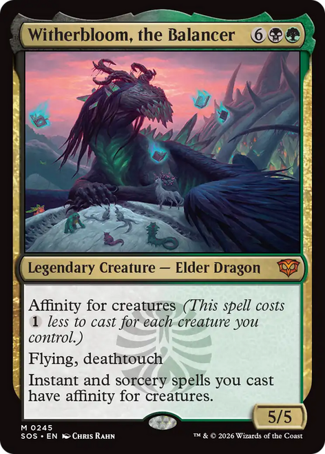 Witherbloom, the Balancer (Foil) | Secrets of Strixhaven、Magic: The Gathering、kayou