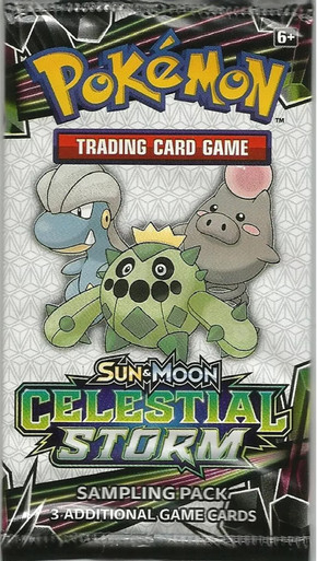 SM Celestial Storm SAMPLING Pack、Pokemon、kayou