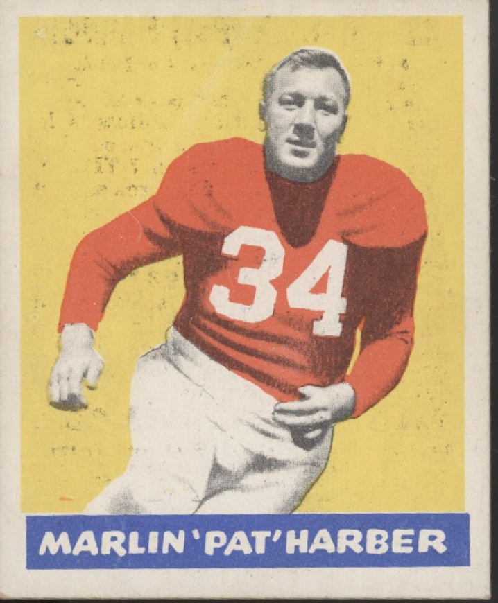 Marlin Harber 1948 Leaf #33 Chicago Cardinals EX、Collector Store LLC、kayou