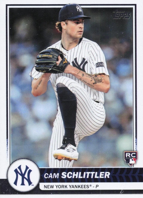 MLB 2026 Topps Series 1 The Flagship Collection Cam Schlittler #76 Rookie、ToyWiz、kayou