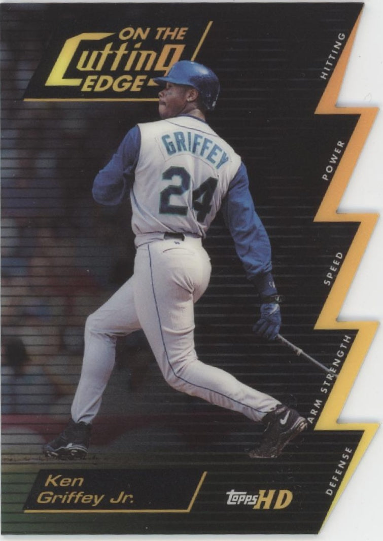 Ken Griffey Jr. 1999 Topps HD On the Cutting Edge Die-Cut #CE10、Collector Store LLC、kayou