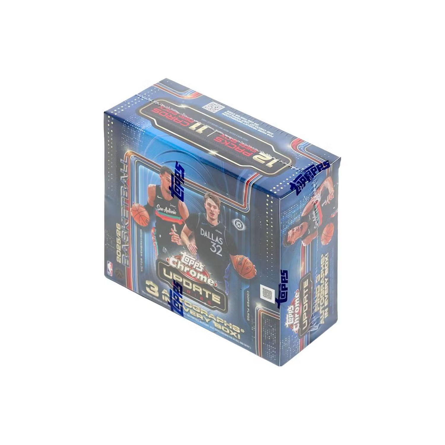 2025-26 Topps Chrome Update Series Basketball Jumbo Box、Topps、kayou