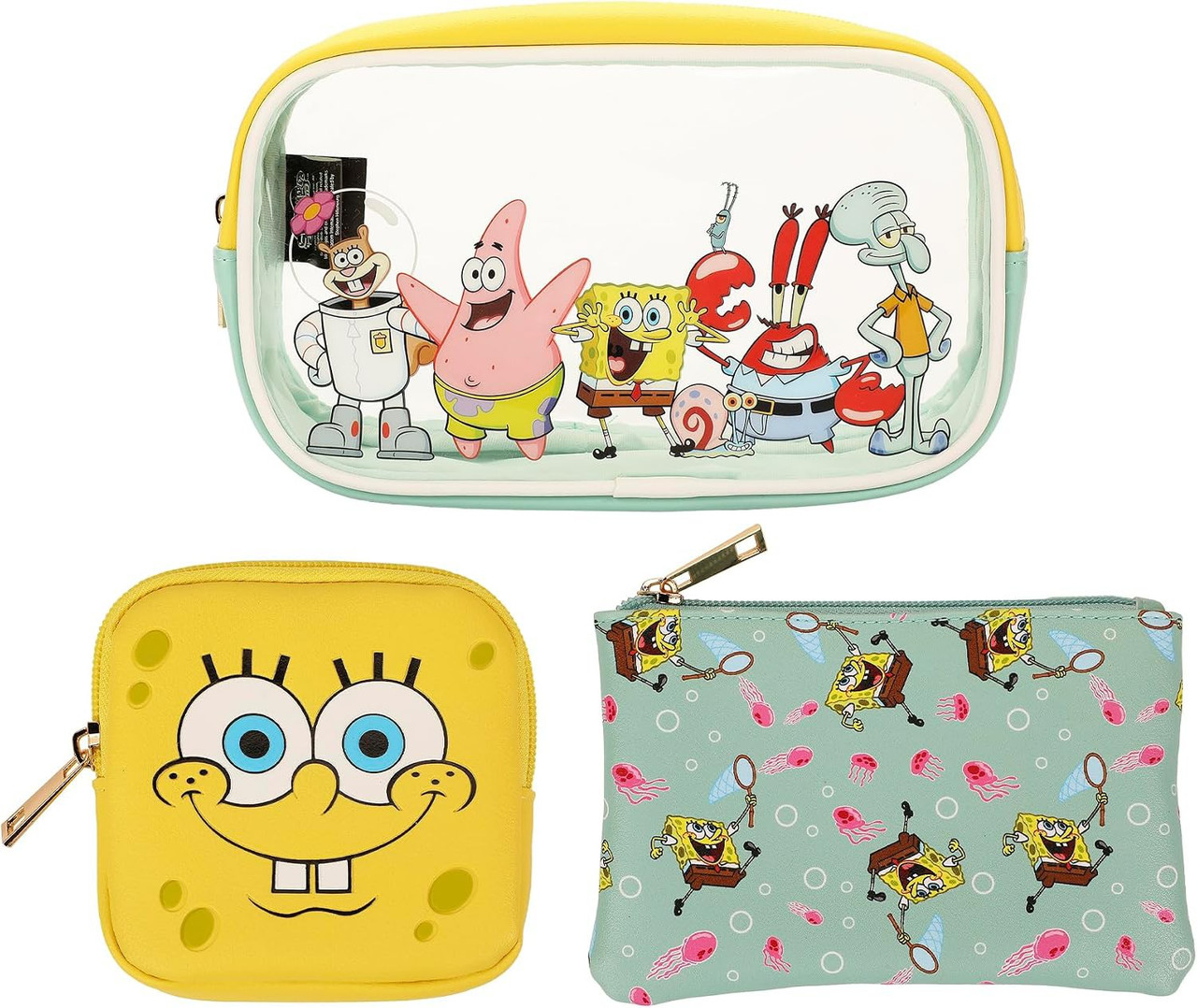 Nickelodeon Spongebob Squarepants Cosmetic Bag Set、ToyWiz、kayou