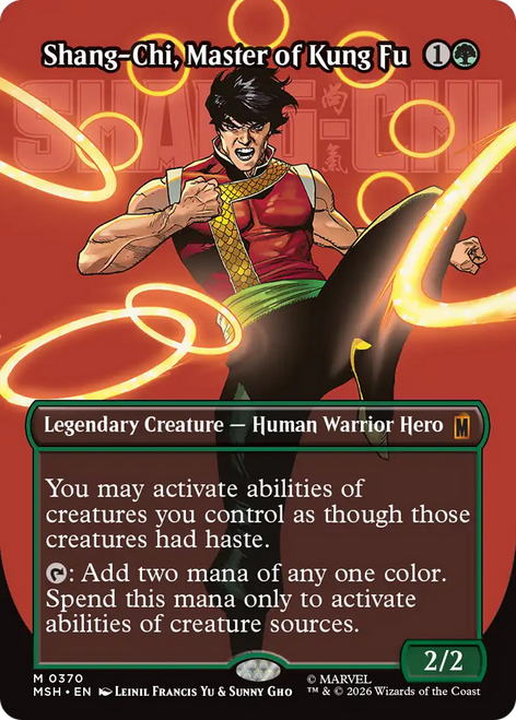 Shang-Chi, Master of Kung Fu (Logo Art Foil) | Marvel Super Heroes、Magic: The Gathering、kayou
