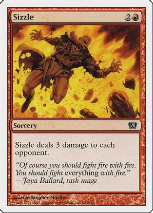 Sizzle (8ED-224) - 8th Edition、Wizards of the Coast、kayou