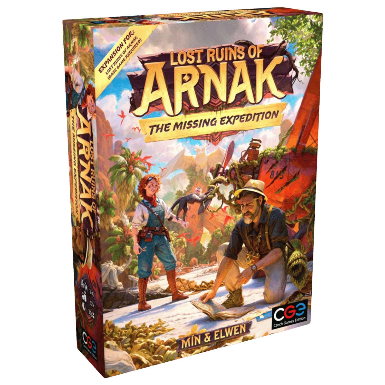 Lost Ruins of Arnak: The Missing Expedition、Czech Games Edition、kayou