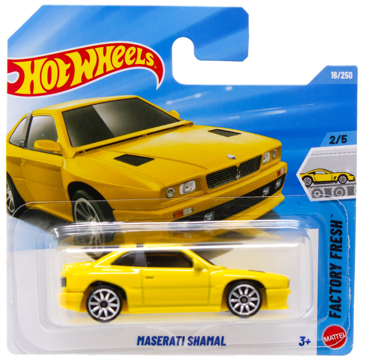 Hot Wheels Factory Fresh Maserati Shamal Diecast Car、ToyWiz、kayou
