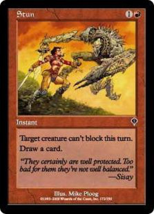 MtG Invasion Common Stun #172、ToyWiz、kayou
