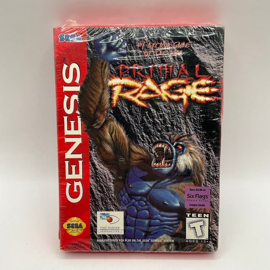 Primal Rage Sega Genesis Sealed *See Description*、Collector Store LLC - VG、kayou
