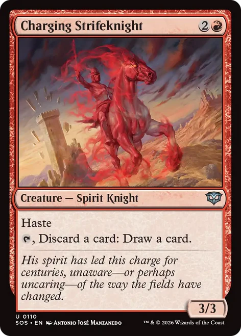Charging Strifeknight (Foil) | Secrets of Strixhaven、Magic: The Gathering、kayou