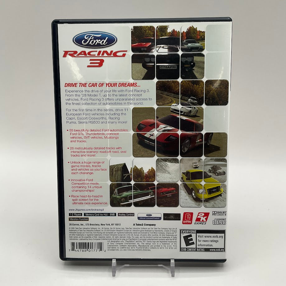 Ford Racing 3 Playstation 2 Used、Collector Store LLC - VG、kayou
