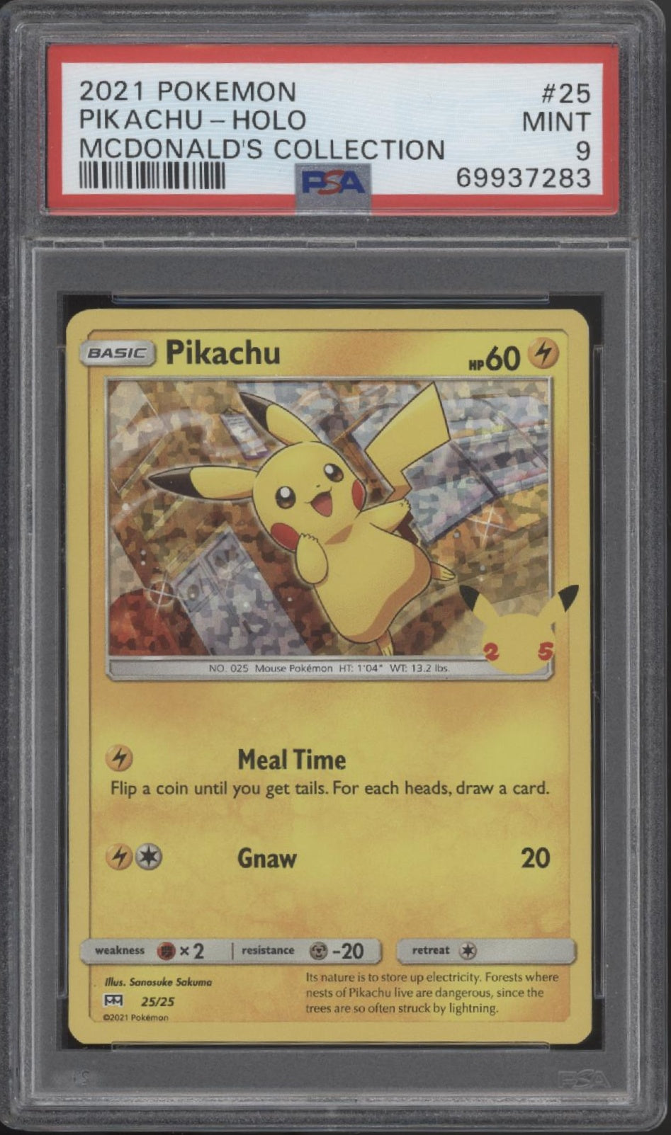 Pikachu Pokemon McDonald's Collection Holo #25 PSA 9、Collector Store LLC Gaming、kayou