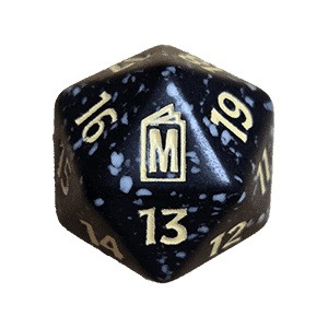 Marvel Super Heroes Spindown Dice - Black w/ Yellow、Magic: The Gathering、kayou