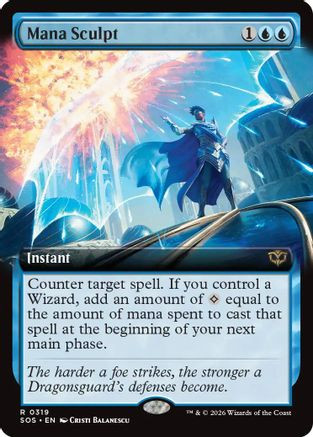 Mana Sculpt (Extended Art) (SOS-319) - Secrets of Strixhaven、Wizards of the Coast、kayou