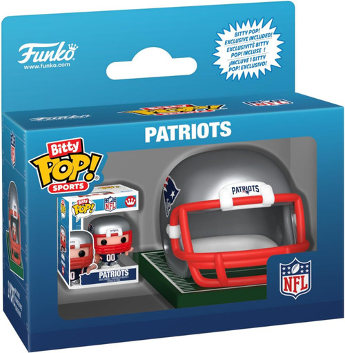 Funko NFL Bitty POP! Helmets New England Patriots Vinyl Figure、ToyWiz、kayou