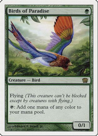 Birds of Paradise (8ED-233) - 8th Edition Foil、Wizards of the Coast、kayou
