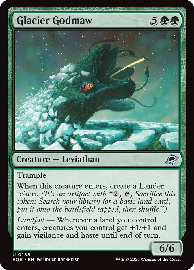 Glacier Godmaw、Magic: The Gathering、kayou