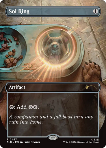 Sol Ring (Secret Lair - Fallout: Greet the Dog) | Secret Lair Drops、Magic: The Gathering、kayou