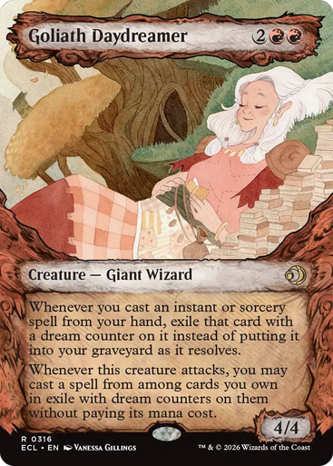 Goliath Daydreamer (Fable Frame Foil) | Lorwyn Eclipsed、Magic: The Gathering、kayou