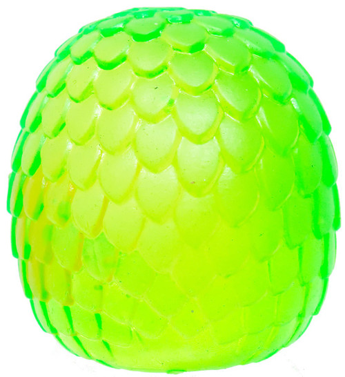Scrunchems Sugar Dragon Egg GREEN Sensory Stress Squishy Toy with Glow-in-the-Dark Dragon、ToyWiz、kayou
