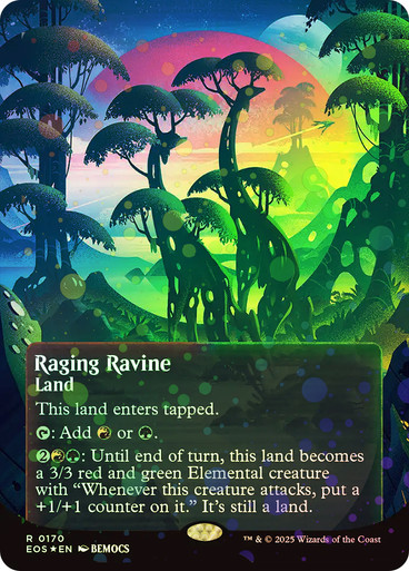 Raging Ravine (EOS2-170)、Magic: The Gathering、kayou