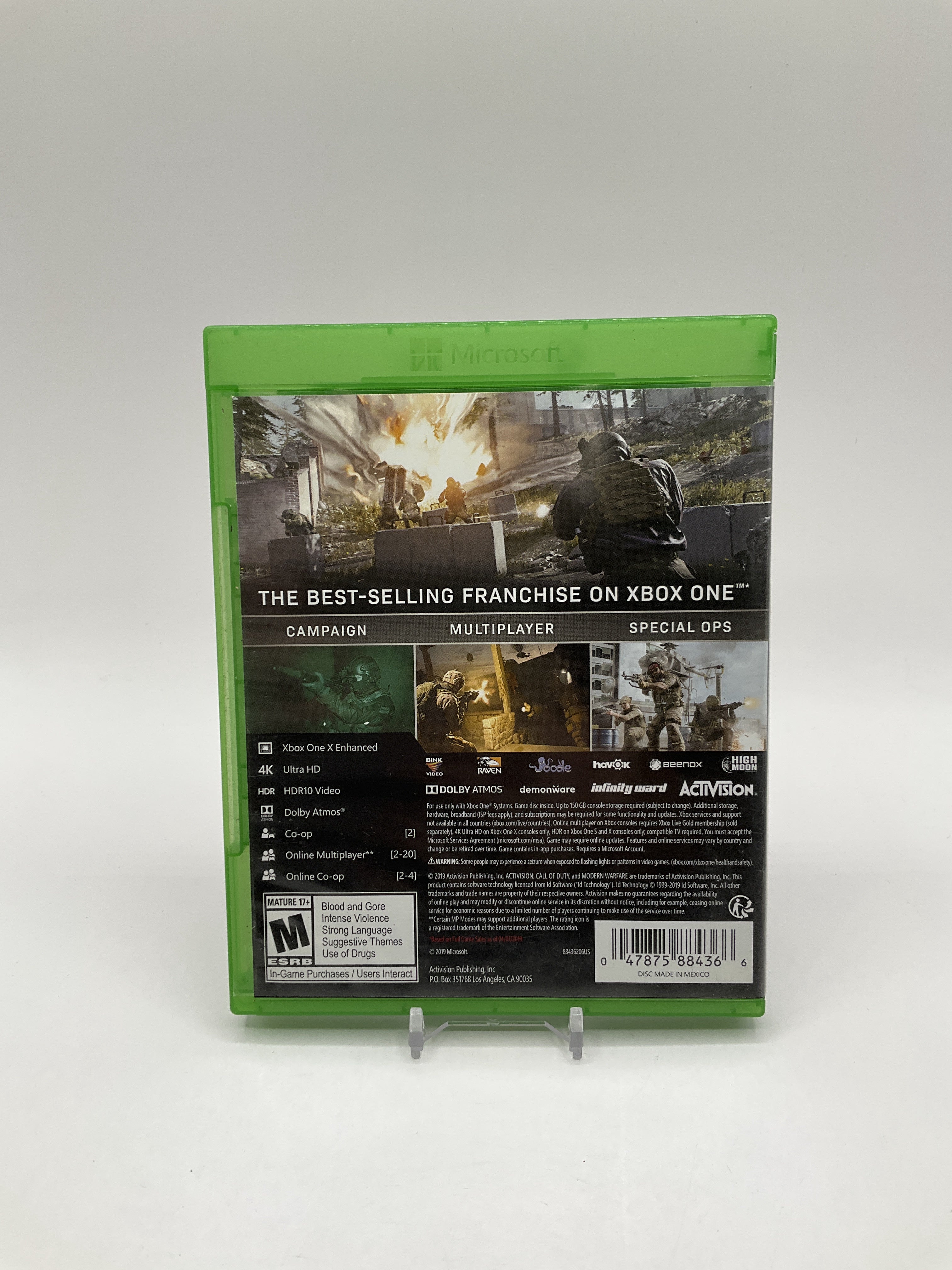Call of Duty: Modern Warfare Xbox One Used #2、Collector Store LLC - VG、kayou