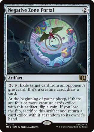 Negative Zone Portal (MSC-111) - Commander: Marvel Super Heroes、Wizards of the Coast、kayou