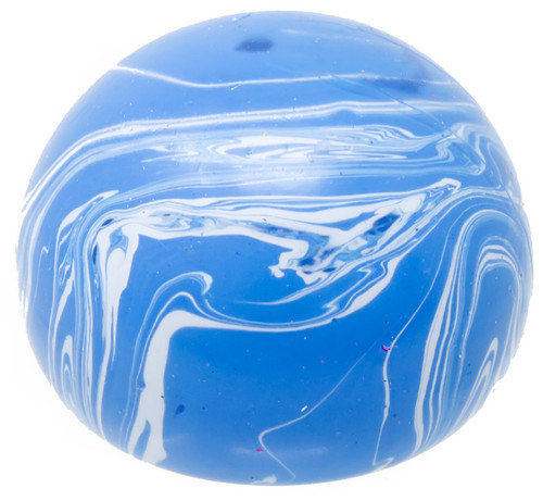 Swirl Marble Ball BLUE 2-Inch Stress Squishy Fidget Toy、ToyWiz、kayou