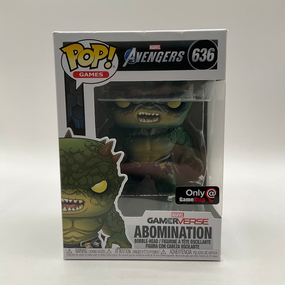 Abomination Funko Pop! Avengers #636 GameStop Exclusive、Funko、kayou