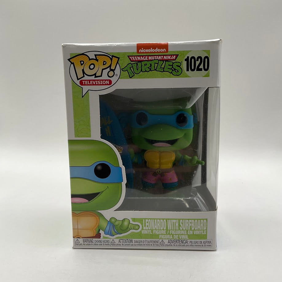Leonardo with Surfboard Funko Pop! Teenage Mutant Ninja Turtles #1020、Funko、kayou