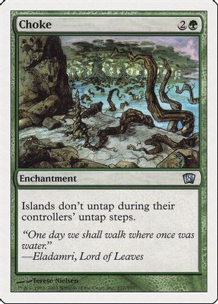 Choke (8ED-237) - 8th Edition Foil、Wizards of the Coast、kayou