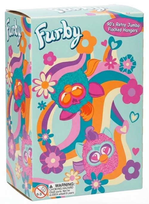 Furby 90's Retro Jumbo Flocked Hangers Mystery Pack 1 RANDOM Hanger、ToyWiz、kayou
