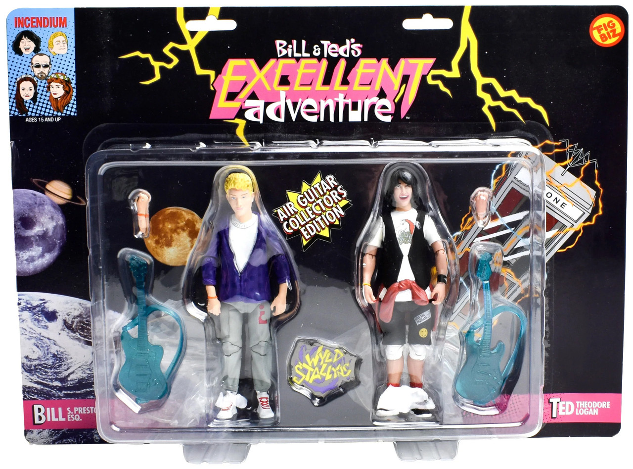 Bill & Ted's Excellent Adventure Figbiz Bill S. Preston Esq. & Ted Theodore Logan Action Figure 2-Pack、ToyWiz、kayou