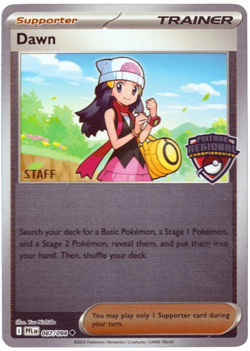 ME Phantasmal Flames 087/094 Dawn (Regional League Promo STAFF)、Pokemon、kayou